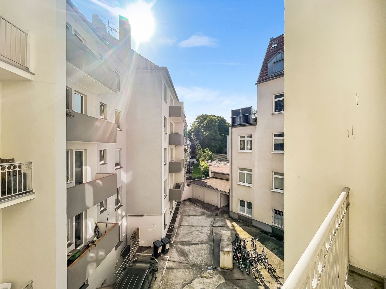 Ausblick Ostbalkon 