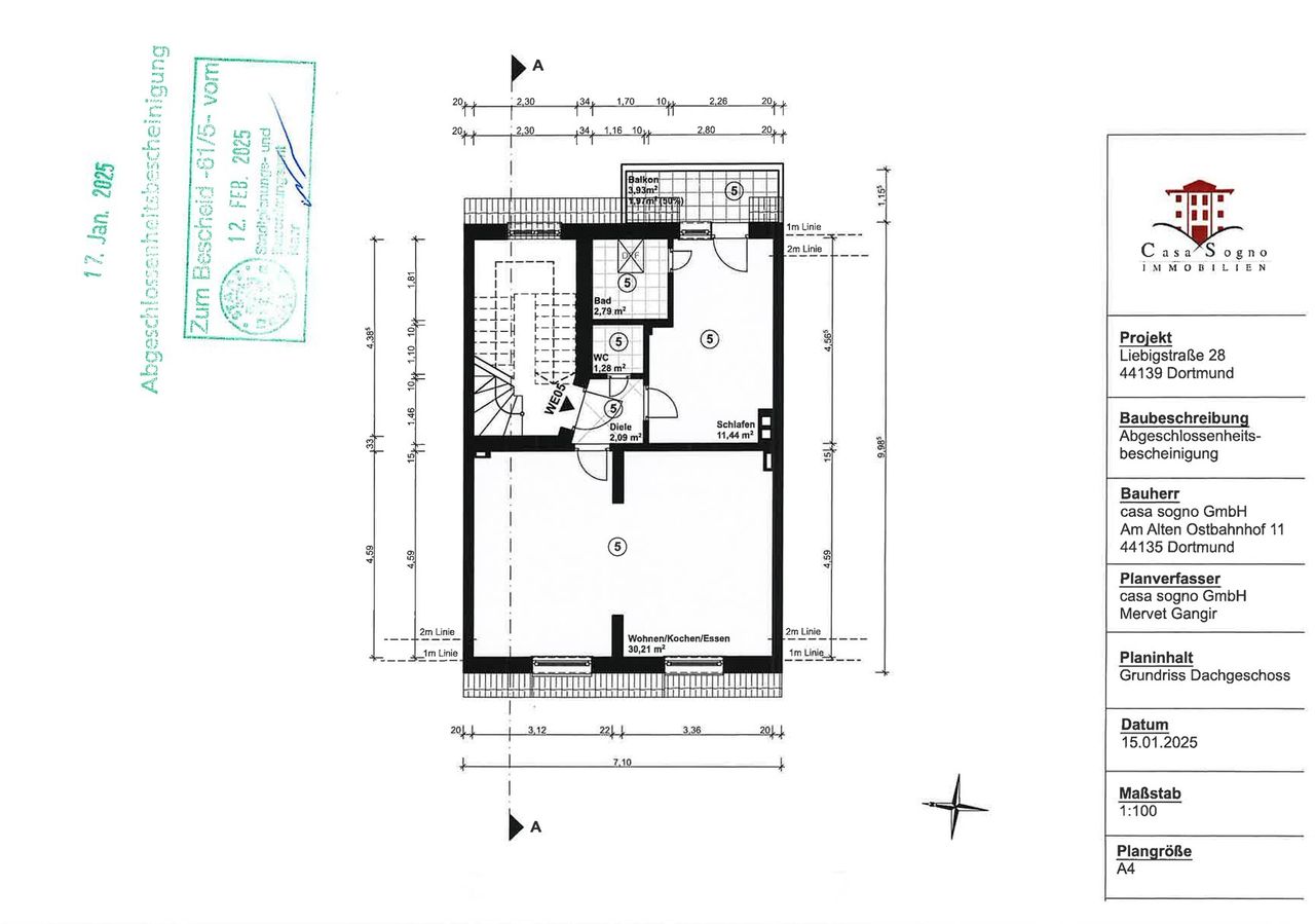 Grundriss WE05 