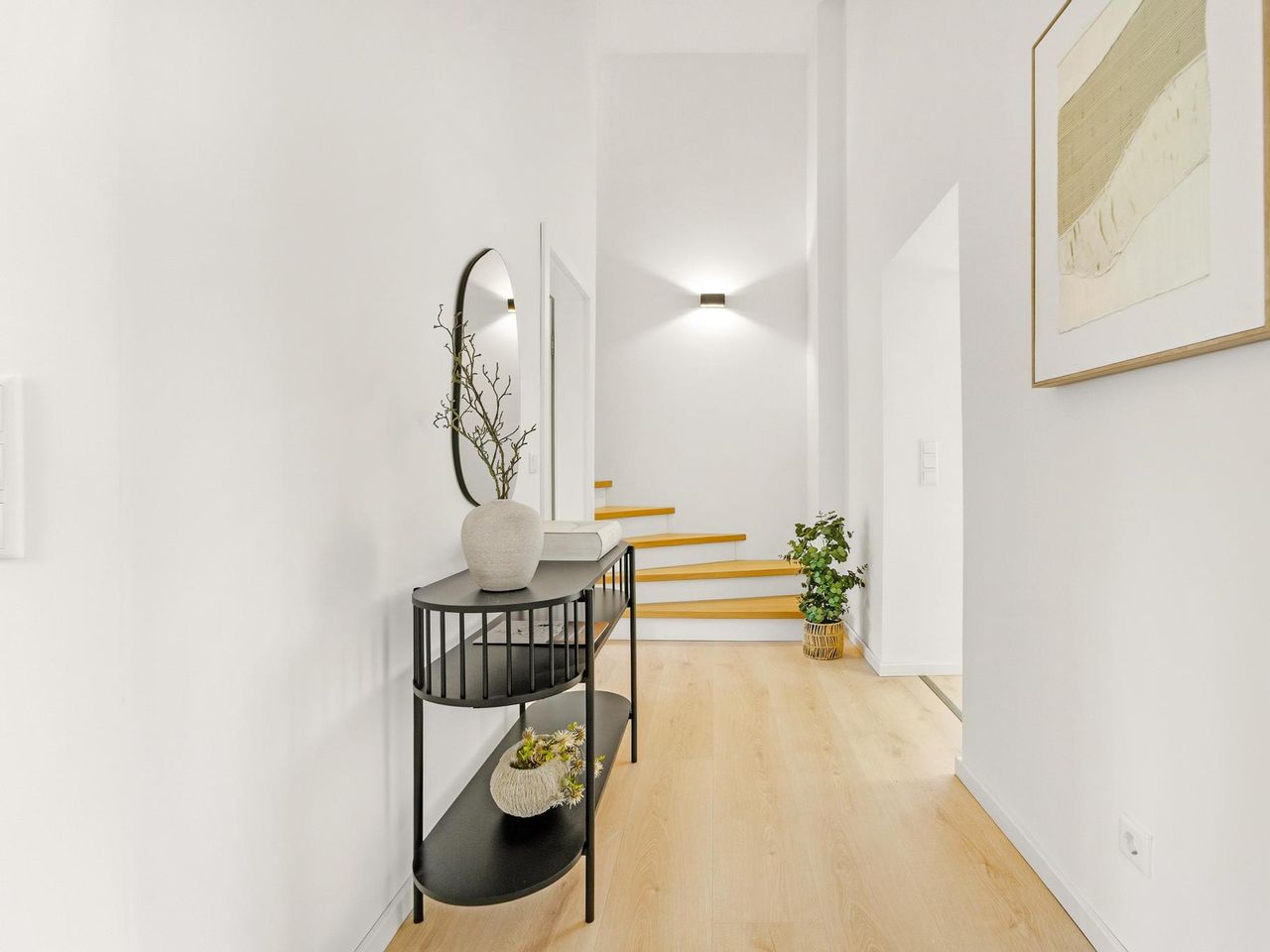 Flur / Aufgang Schlafgalerie