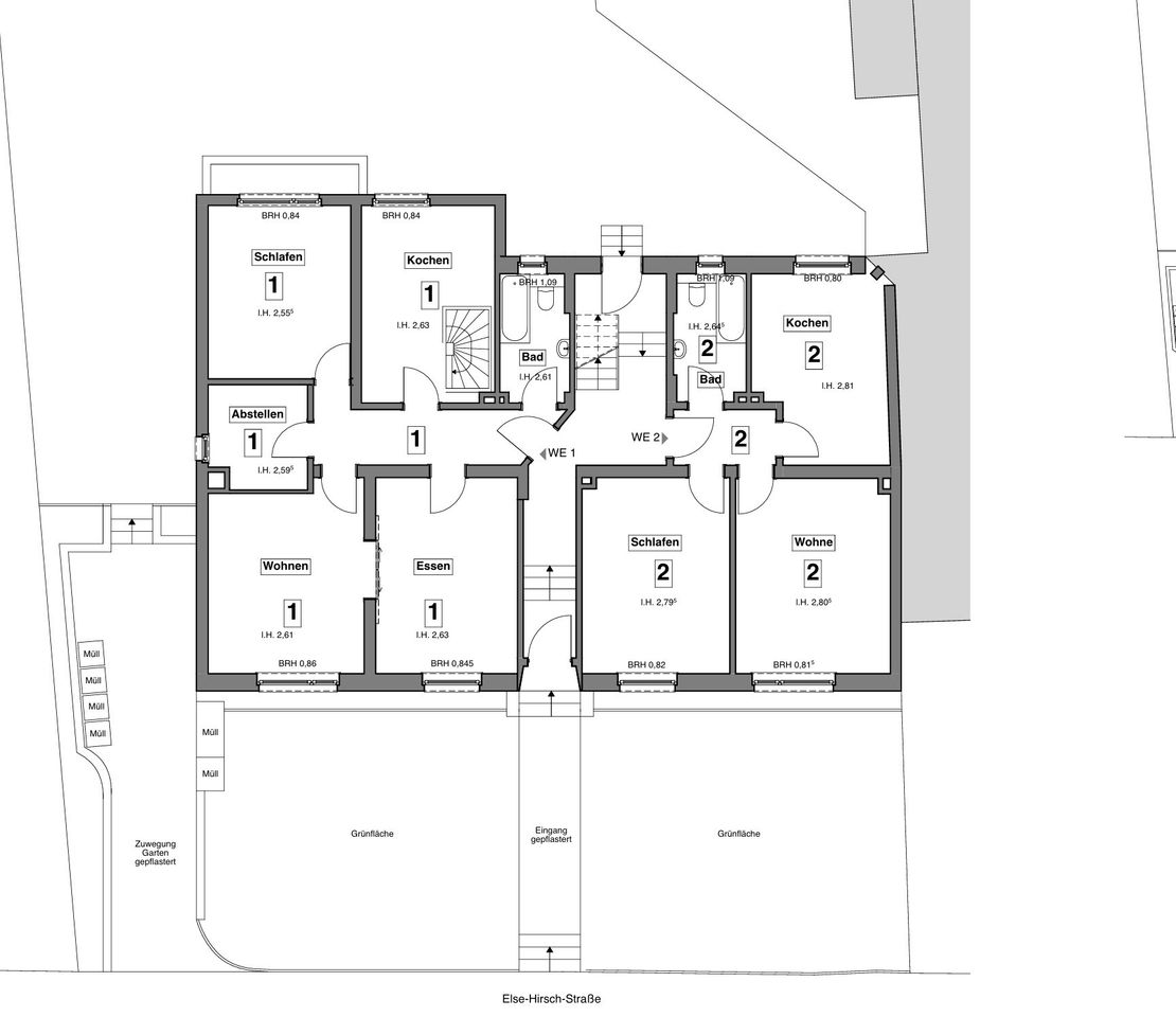 Grundriss EG WE02